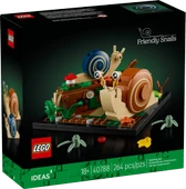 LEGO 40788  Ideas Friendly Snails Salyangozlar thumbnail 1