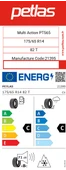 Petlas 175/65 R14 82T Multıaction PT565 4 Mevsim Lastiği 2026 thumbnail 2