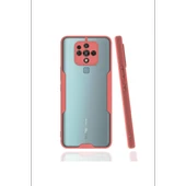 Newface Tecno Camon 16 Kılıf Platin Silikon - Pembe thumbnail 3