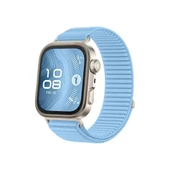 Newface Huawei Fit 4 Braid Kordon - Açık Mavi thumbnail 3