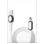 Konfulon DC24 Micro USB Kablo 1.2M 4A - Beyaz thumbnail 3