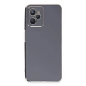 Realme C35 Kılıf Volet Silikon - Mavi thumbnail 1