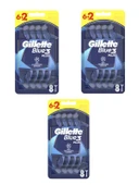 Gillette Blue3 Plus Tıraş Bıçağı 6+2 Li 3 Adet thumbnail 1