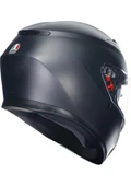 Agv K3 Full Face Mat Siyah Motor Kaskı thumbnail 4