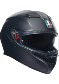 Agv K3 Full Face Mat Siyah Motor Kaskı thumbnail 1