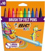 Bic Visa 10'lu Fırça Uçlu Keçeli Kalem Seti thumbnail 6