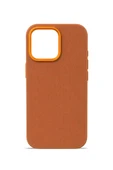 Aurum Vegan Leather Case Camel Heritage iPhone 16 Pro thumbnail 2