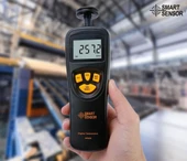 Smart Sensor AR 925 Temaslı Devir Ölçer Takometre thumbnail 3