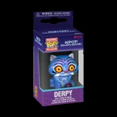 Funko Pop Pocket Keychain KPOP Demon Hunters Derpy thumbnail 1