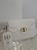E&D Bags Beyaz Mini Çapraz Çanta thumbnail 4