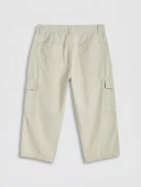 LCWAIKIKI Classic Bej Regular Fit Erkek Kargo Şort thumbnail 5