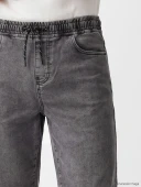 LCW Jeans Antrasit Regular Fit Erkek Jean Şort thumbnail 3