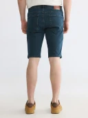 LCW Jeans İndigo Regular Fit Erkek Jean Şort thumbnail 4
