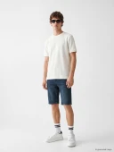 LCW Jeans İndigo Regular Fit Erkek Jean Şort thumbnail 1