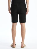LCW Vision Siyah Slim Fit Erkek Şort thumbnail 4