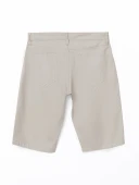 LCWAIKIKI Classic Bej Slim Fit Erkek Şort thumbnail 6