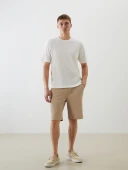 LCW Vision Bej Standart Kalıp Erkek Şort thumbnail 5