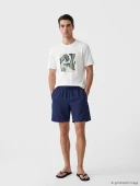 LCW SWIMWEAR İndigo Kısa Boy Basic Erkek Deniz Şortu thumbnail 1