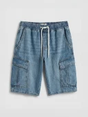 LCW Jeans İndigo Regular Fit Erkek Jean Şort thumbnail 5