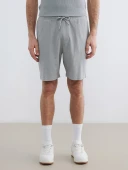 LCWAIKIKI Classic Gri Regular Fit Erkek Şort thumbnail 2