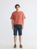 LCW Jeans Yeşil Regular Fit Erkek Jean Şort thumbnail 2