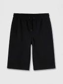 LCWAIKIKI Classic Siyah Regular Fit Erkek Şort thumbnail 4