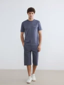 LCWAIKIKI Classic Antrasit Regular Fit Erkek Roller Şort thumbnail 1
