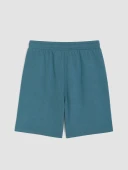 LCWAIKIKI Classic İndigo Regular Fit Erkek Şort thumbnail 4