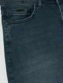 LCW Jeans İndigo Slim Fit Erkek Jean Şort thumbnail 7