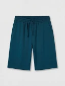 LCWAIKIKI Classic Petrol Regular Fit Erkek Şort thumbnail 4