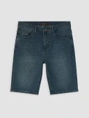 LCW Jeans İndigo Slim Fit Erkek Jean Şort thumbnail 5
