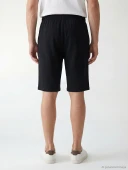 LCWAIKIKI Classic Siyah Regular Fit Erkek Şort thumbnail 3