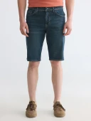 LCW Jeans Yeşil Regular Fit Erkek Jean Şort thumbnail 3