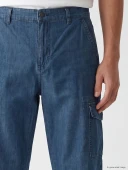 LCW Jeans Yeşil Regular Fit Erkek Jean Şort thumbnail 3