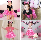 Pembe Fiyonklu Minnie Mouse Tacı thumbnail 4