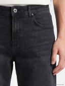 LCW Jeans Antrasit Regular Fit Erkek Jean Şort thumbnail 3