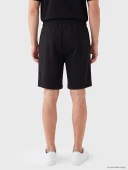 LCWAIKIKI Classic Siyah Regular Fit Erkek Şort thumbnail 4