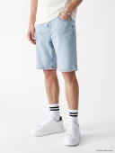 LCW Jeans İndigo Regular Fit Erkek Jean Şort thumbnail 2