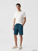 LCWAIKIKI Classic Petrol Regular Fit Erkek Şort thumbnail 1