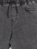LCW Jeans Antrasit Regular Fit Erkek Jean Şort thumbnail 6