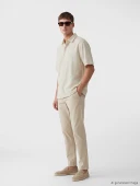 LCW Vision Bej Regular Fit Erkek Gömlek thumbnail 2