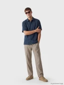 LCW Vision İndigo Regular Fit Erkek Gömlek thumbnail 2