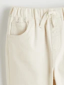 LCW Kids Bej Basic Erkek Çocuk Gabardin Pantolon thumbnail 4