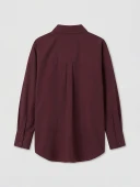LCW Modest Bordo Kadın Gömlek Tunik thumbnail 6