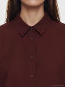 LCW Modest Bordo Kadın Gömlek Tunik thumbnail 3