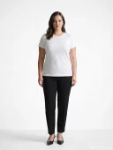 LCW Grace Siyah Regular Fit Kadın Pantolon thumbnail 2