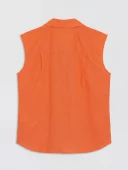 LCW EVERYDAY Turuncu Regular Fit Kadın Gömlek thumbnail 8