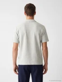 LCW Vision Beyaz Regular Fit Erkek Basic Dokulu Gömlek thumbnail 4