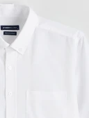LCWAIKIKI Classic Beyaz Regular Fit Oxford Erkek Basic Gömlek thumbnail 6