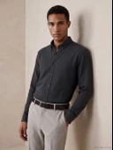 LCW Vision Antrasit Slim Fit Erkek Gömlek thumbnail 1